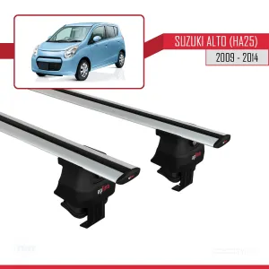Suzuki Alto (HA25) 2009-2014 Arası ile uyumlu ACE-4 Ara Atkı Tavan Barı GRİ thumb 4