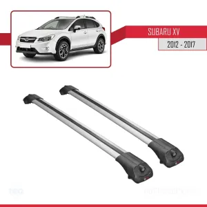 Subaru XV 2012-2017 Arası ile uyumlu ACE-1 Ara Atkı Tavan Barı GRİ thumb 3