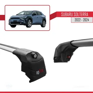 Subaru Solterra 2022 ve Sonrası ile uyumlu ACE-2 Ara Atkı Tavan Barı GRİ - Görsel 5