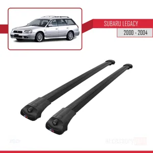 Subaru Legacy 2000-2004 Arası ile uyumlu ACE-1 Ara Atkı Tavan Barı SİYAH - Görsel 3