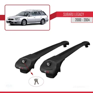 Subaru Legacy 2000-2004 Arası ile uyumlu ACE-1 Ara Atkı Tavan Barı SİYAH - Görsel 4