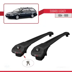 Subaru Legacy 1994-1999 Arası ile uyumlu ACE-1 Ara Atkı Tavan Barı SİYAH - Görsel 4