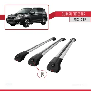 Subaru Forester 2013-2018 Arası ile uyumlu ACE-1 Ara Atkı Tavan Barı GRİ 3 ADET BAR - Görsel 4