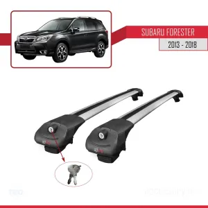 Subaru Forester 2013-2018 Arası ile uyumlu ACE-1 Ara Atkı Tavan Barı GRİ - Görsel 4