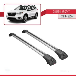 Subaru Ascent 2019 ve Sonrası ile uyumlu ACE-1 Ara Atkı Tavan Barı GRİ - Görsel 3