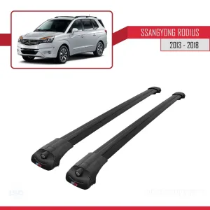 Ssangyong Rodius 2013-2018 Arası ile uyumlu ACE-1 Ara Atkı Tavan Barı SİYAH - Görsel 3