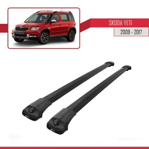 Skoda Yeti 2009-2017 Arası ile uyumlu ACE-1 Ara Atkı Tavan Barı SİYAH - Görsel 3