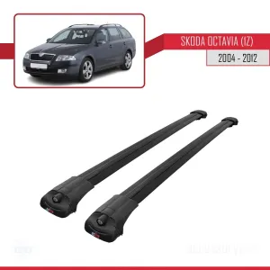 Skoda Octavia (1Z) 2004-2012 Arası ile uyumlu ACE-1 Ara Atkı Tavan Barı SİYAH - Görsel 3