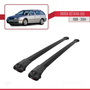 Skoda Octavia (1U) 1998-2004 Arası ile uyumlu ACE-1 Ara Atkı Tavan Barı SİYAH thumb 3
