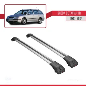Skoda Octavia (1U) 1998-2004 Arası ile uyumlu ACE-1 Ara Atkı Tavan Barı GRİ thumb 3