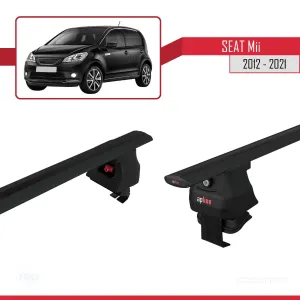 Seat Mii 2012-2021 Arası ile uyumlu ACE-4 Ara Atkı Tavan Barı SİYAH thumb 5