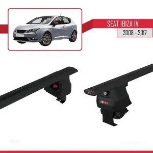 Seat Ibiza IV 2008-2017 Arası ile uyumlu ACE-4 Ara Atkı Tavan Barı SİYAH - Görsel 5