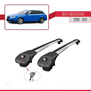Seat Exeo 3R9 2009-2013 Arası ile uyumlu ACE-1 Ara Atkı Tavan Barı GRİ thumb 4
