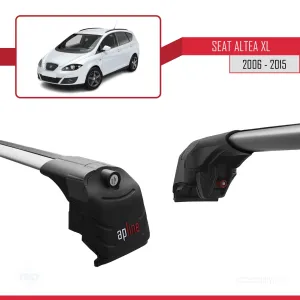 Seat Altea XL 2006-2015 Arası ile uyumlu ACE-2 Ara Atkı Tavan Barı GRİ - Görsel 4