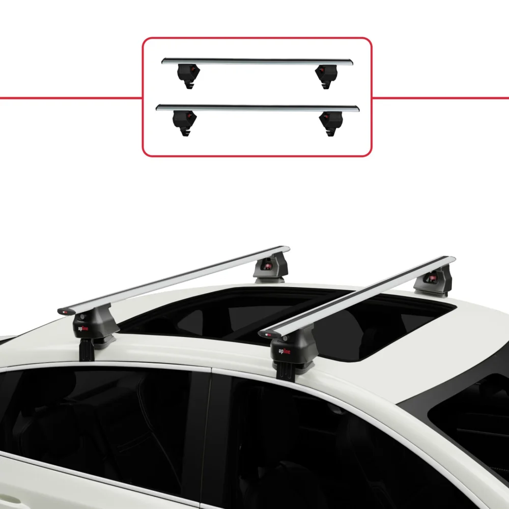 Seat Altea 2004-2009 Arası ile uyumlu ACE-4 Ara Atkı Tavan Barı GRİ