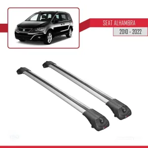 Seat Alhambra 2010-2022 Arası ile uyumlu ACE-1 Ara Atkı Tavan Barı GRİ - Görsel 3