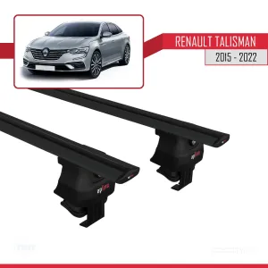 Renault Talisman 2015-2022 Arası ile uyumlu ACE-4 Ara Atkı Tavan Barı SİYAH - Görsel 4