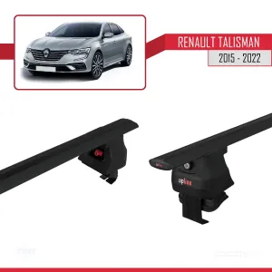 Renault Talisman 2015-2022 Arası ile uyumlu ACE-4 Ara Atkı Tavan Barı SİYAH - Görsel 5