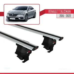 Renault Talisman 2015-2022 Arası ile uyumlu ACE-4 Ara Atkı Tavan Barı GRİ - Görsel 2