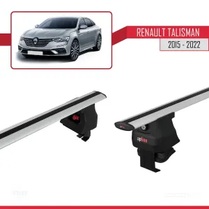 Renault Talisman 2015-2022 Arası ile uyumlu ACE-4 Ara Atkı Tavan Barı GRİ - Görsel 3