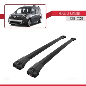 Renault Kangoo 2008-2020 Arası ile uyumlu ACE-1 Ara Atkı Tavan Barı SİYAH - Görsel 3