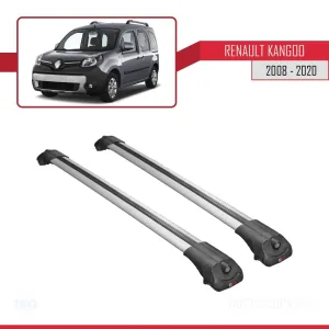 Renault Kangoo 2008-2020 Arası ile uyumlu ACE-1 Ara Atkı Tavan Barı GRİ - Görsel 3