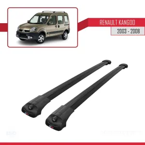Renault Kangoo 2003-2008 Arası ile uyumlu ACE-1 Ara Atkı Tavan Barı SİYAH - Görsel 3