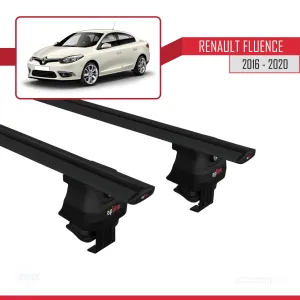 Renault Fluence 2016-2020 Arası ile uyumlu ACE-4 Ara Atkı Tavan Barı SİYAH thumb 4
