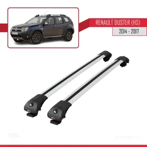 Dacia Duster (HS) 2014-2017 Arası ile uyumlu ACE-1 Ara Atkı Tavan Barı GRİ - Görsel 3