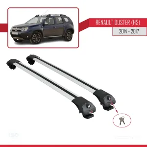 Dacia Duster (HS) 2014-2017 Arası ile uyumlu ACE-1 Ara Atkı Tavan Barı GRİ - Görsel 4
