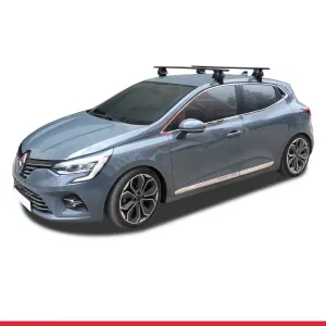 Renault Clio V 2019 ve Sonrası ile uyumlu ACE-4 Ara Atkı Tavan Barı SİYAH - Görsel 2