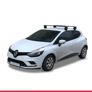 Renault Clio IV 2013-2019 Arası ile uyumlu ACE-4 Ara Atkı Tavan Barı SİYAH thumb 3