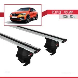 Renault Arkana 2020 ve Sonrası ile uyumlu ACE-4 Ara Atkı Tavan Barı GRİ - Görsel 3