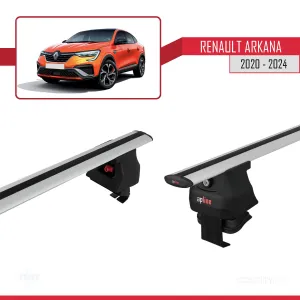 Renault Arkana 2020 ve Sonrası ile uyumlu ACE-4 Ara Atkı Tavan Barı GRİ - Görsel 4