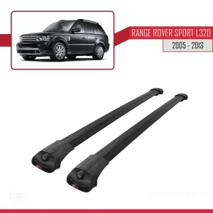 Land Rover Range Rover Sport (L320) 2005-2013 Arası ile uyumlu ACE-1 Ara Atkı Tavan Barı SİYAH - Görsel 3