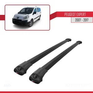 Peugeot Expert 2007-2017 Arası ile uyumlu ACE-1 Ara Atkı Tavan Barı SİYAH - Görsel 3