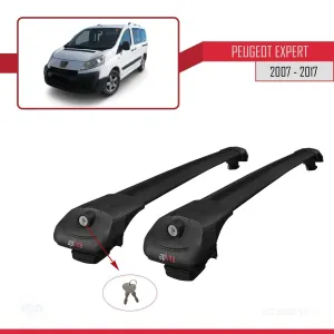 Peugeot Expert 2007-2017 Arası ile uyumlu ACE-1 Ara Atkı Tavan Barı SİYAH - Görsel 4