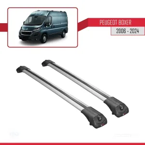 Peugeot Boxer 2006 ve Sonrası ile uyumlu ACE-1 Ara Atkı Tavan Barı GRİ thumb 3