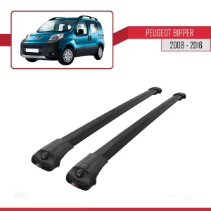 Peugeot Bipper 2008-2016 Arası ile uyumlu ACE-1 Ara Atkı Tavan Barı SİYAH - Görsel 3