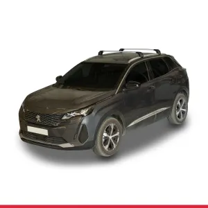 Peugeot 3008 2017-2020 Arası ile uyumlu ACE-2 Ara Atkı Tavan Barı GRİ thumb 3