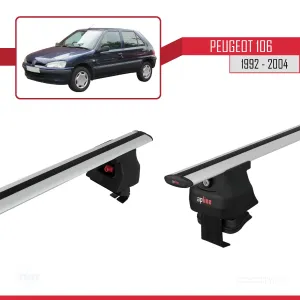 Peugeot 106 1992-2004 Arası ile uyumlu ACE-4 Ara Atkı Tavan Barı GRİ - Görsel 3