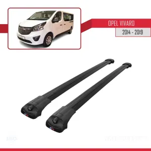 Opel Vivaro 2014-2019 Arası ile uyumlu ACE-1 Ara Atkı Tavan Barı SİYAH - Görsel 3