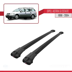 Opel Astra (G) SW 1998-2004 Arası ile uyumlu ACE-1 Ara Atkı Tavan Barı SİYAH - Görsel 3