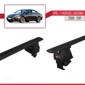 Opel / Vauxhall Insignia 2009-2017 Arası ile uyumlu ACE-4 Ara Atkı Tavan Barı SİYAH - Görsel 5