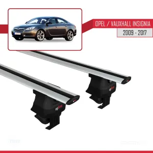 Opel / Vauxhall Insignia 2009-2017 Arası ile uyumlu ACE-4 Ara Atkı Tavan Barı GRİ - Görsel 2