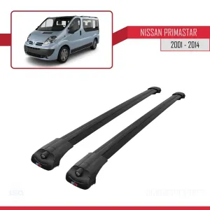 Nissan Primastar 2001-2014 Arası ile uyumlu ACE-1 Ara Atkı Tavan Barı SİYAH - Görsel 3