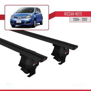Nissan Note / Versa 2004-2012 Arası ile uyumlu ACE-4 Ara Atkı Tavan Barı SİYAH - Görsel 4