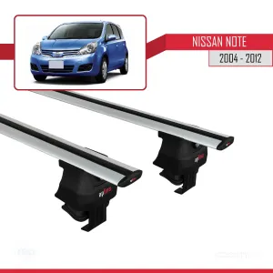 Nissan Note / Versa 2004-2012 Arası ile uyumlu ACE-4 Ara Atkı Tavan Barı GRİ - Görsel 2