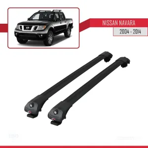 Nissan Navara 2004-2014 Arası ile uyumlu ACE-1 Ara Atkı Tavan Barı SİYAH - Görsel 3