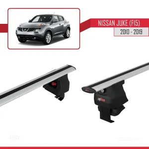 Nissan Juke (F15) 2010-2019 Arası ile uyumlu ACE-4 Ara Atkı Tavan Barı GRİ thumb 3
